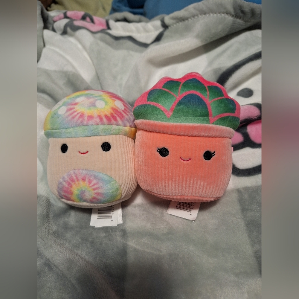 Squishmallow Pet Toys Mushroom N Plant
